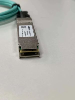 Cable optique actif QDD-400G-A10 compatible Mellanox pour la transmission rapide de données