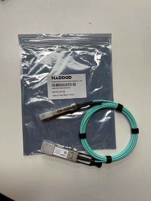 Cable optique actif QDD-400G-A10 compatible Mellanox pour la transmission rapide de données