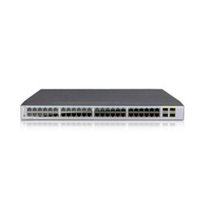 CE5855-EI-B-B00 48 ports GE RJ45 4 ports 10G SFP 2 ports 40G QSFP 2*AC Module de puissance 2*FAN Box Entrée du côté du port