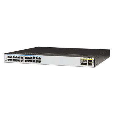 Commutateur QSFP à 24 ports GE RJ45 à 4 ports 10G SFP à 2 ports 40G avec support VLAN et ventilateur d'échappement