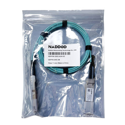 EDR 100Gb/S QSFP28 15m AOC IB câble optique actif Compatible avec Mellanox