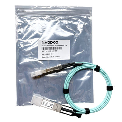 EDR 100Gb/S QSFP28 15m AOC IB câble optique actif Compatible avec Mellanox