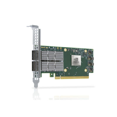 Les cartes d'adaptateur Ethernet MCX623106AN-CDAT sont des cartes QSFP28 10/100 Mbps