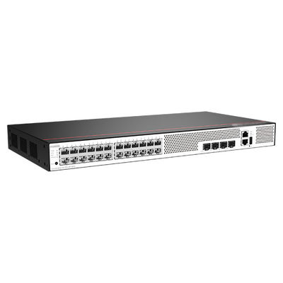 24 ports GE SFP Switch S5735-L24T4S-A1 avec une capacité de commutation de 56 Gbps/336 Gbps et une longueur
