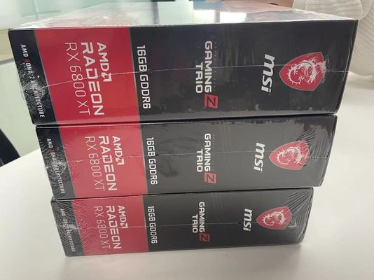 Carte graphique de 256 bits GDDR6 RX 6800 XT 2NS pour les jeux vidéo