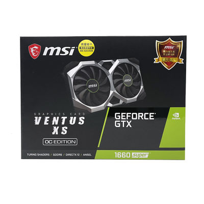 AMD Chipset MSI 1660 Super GPU Carte graphique 6 Go Carte vidéo 192 bits