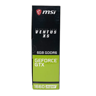 AMD Chipset MSI 1660 Super GPU Carte graphique 6 Go Carte vidéo 192 bits