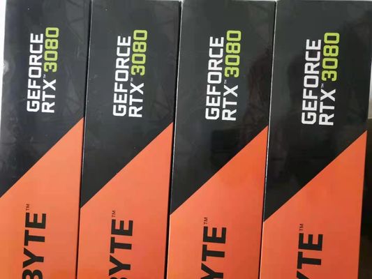 Carte graphique à horloge de base de 1710 MHz Carte graphique de jeu Gigabyte GeForce RTX 3080
