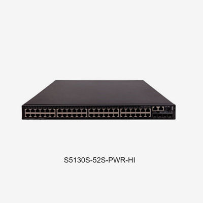 Disponibilité du stock S5130-EI 24/32/48 Port Poe Ethernet Switch pour le réseau