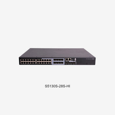 S5130S-28S-HI Commutateur Ethernet avec MTBF Année 174.61 et capacité de transmission 96Mpps