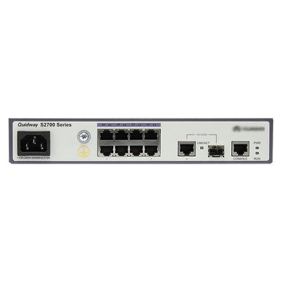 S2700-9TP-SI-AC 8 Ports Ethernet 10/100 Commutateur réseau avec une capacité de commutation de 32 Gbit/s